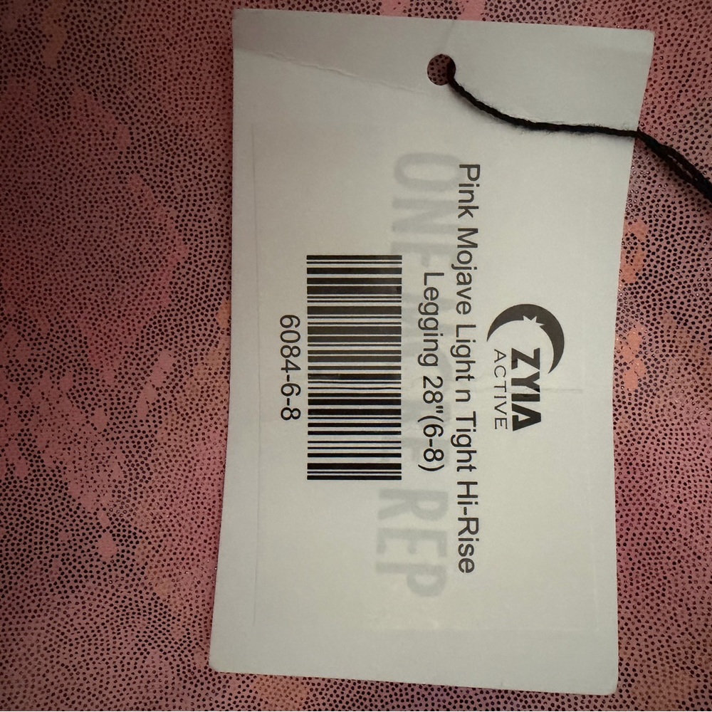 ZYIA Pink Mojave Leggings - Picture 4 of 6